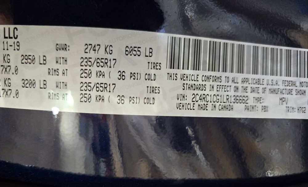 VOYAGER 2020 Dash Bezel 623511