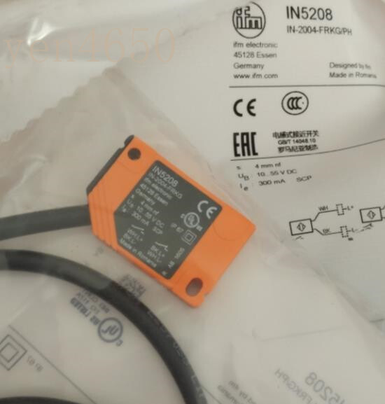 1PC NEW for IFM Proximity switch IN5208 inductance sensor Fast delivery