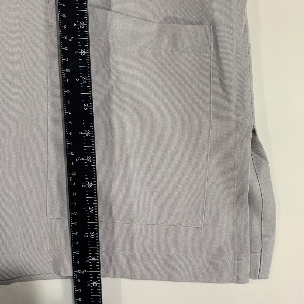 Mary Kay Lab Coat Jacket Embroidered Logo Pockets Work Uniform Medium