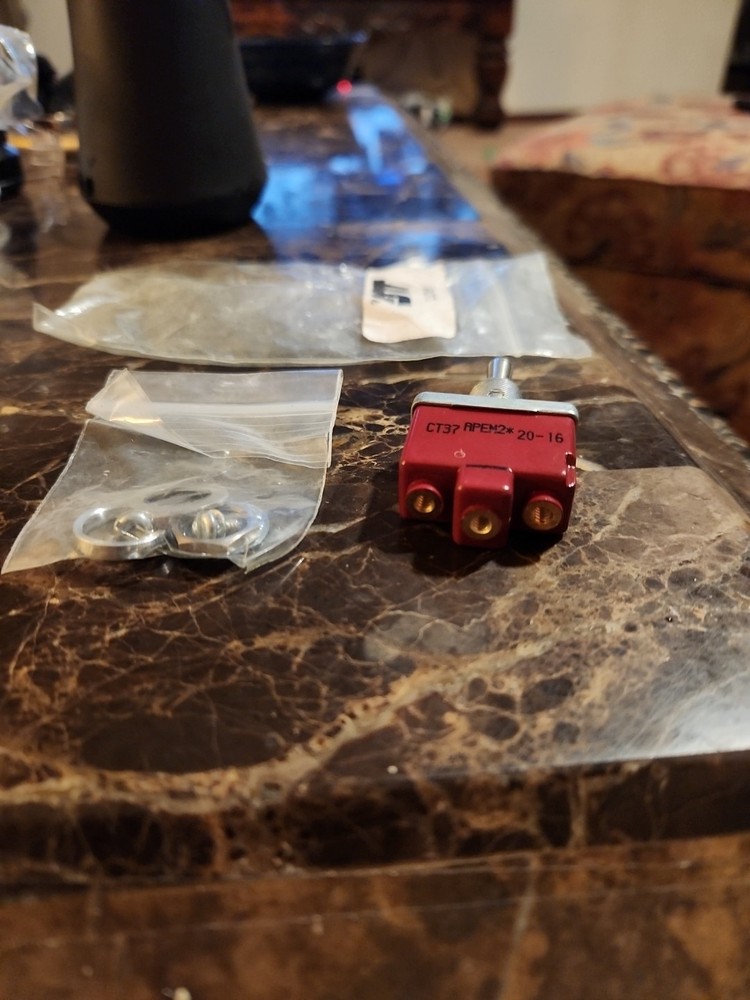JLG Toggle Switch P/N 43600775 Genuine Replacement Part