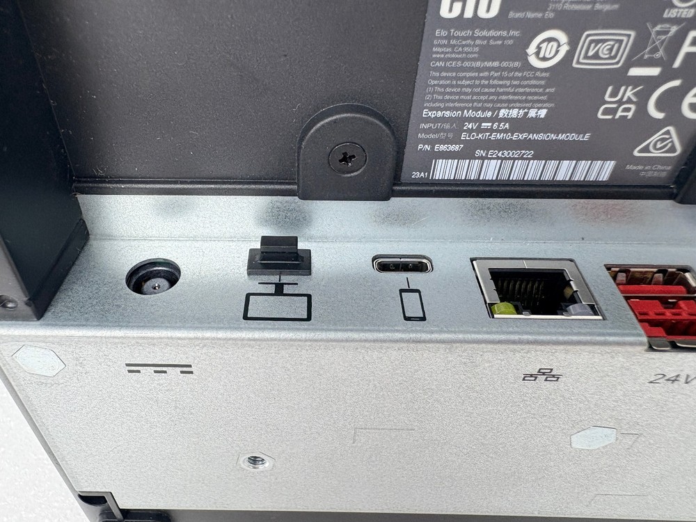 Pre Owned | Elo E863687 EM10 Expansion Module for M50 Mobile Computer - Black