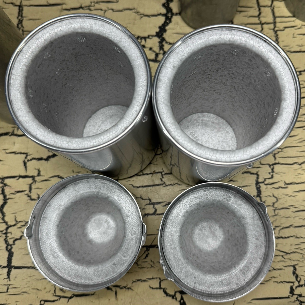 VTG Sigg Aluminum Fuel Bottle & Storage Container Mixed Lot Switzerland