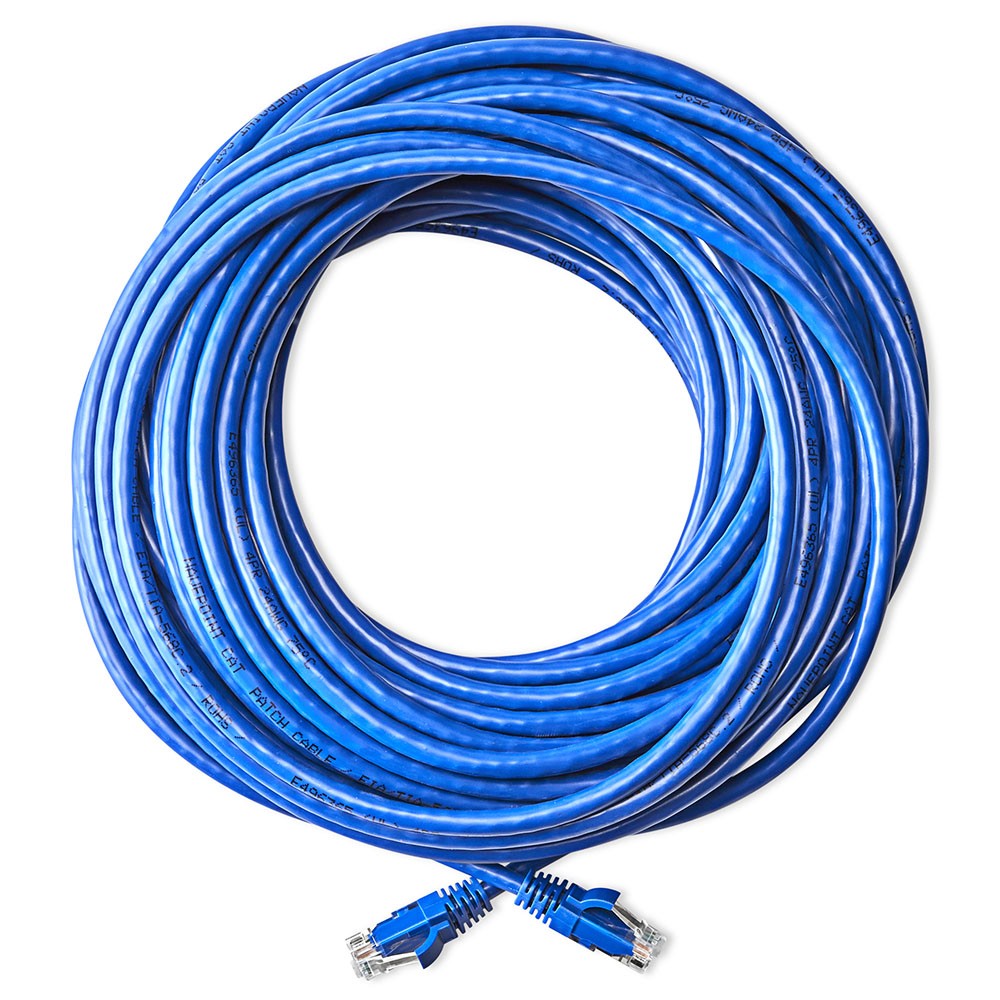 NavePoint Cat6 UTP Ethernet Network Patch Cable UL Listed, 50 FT Blue