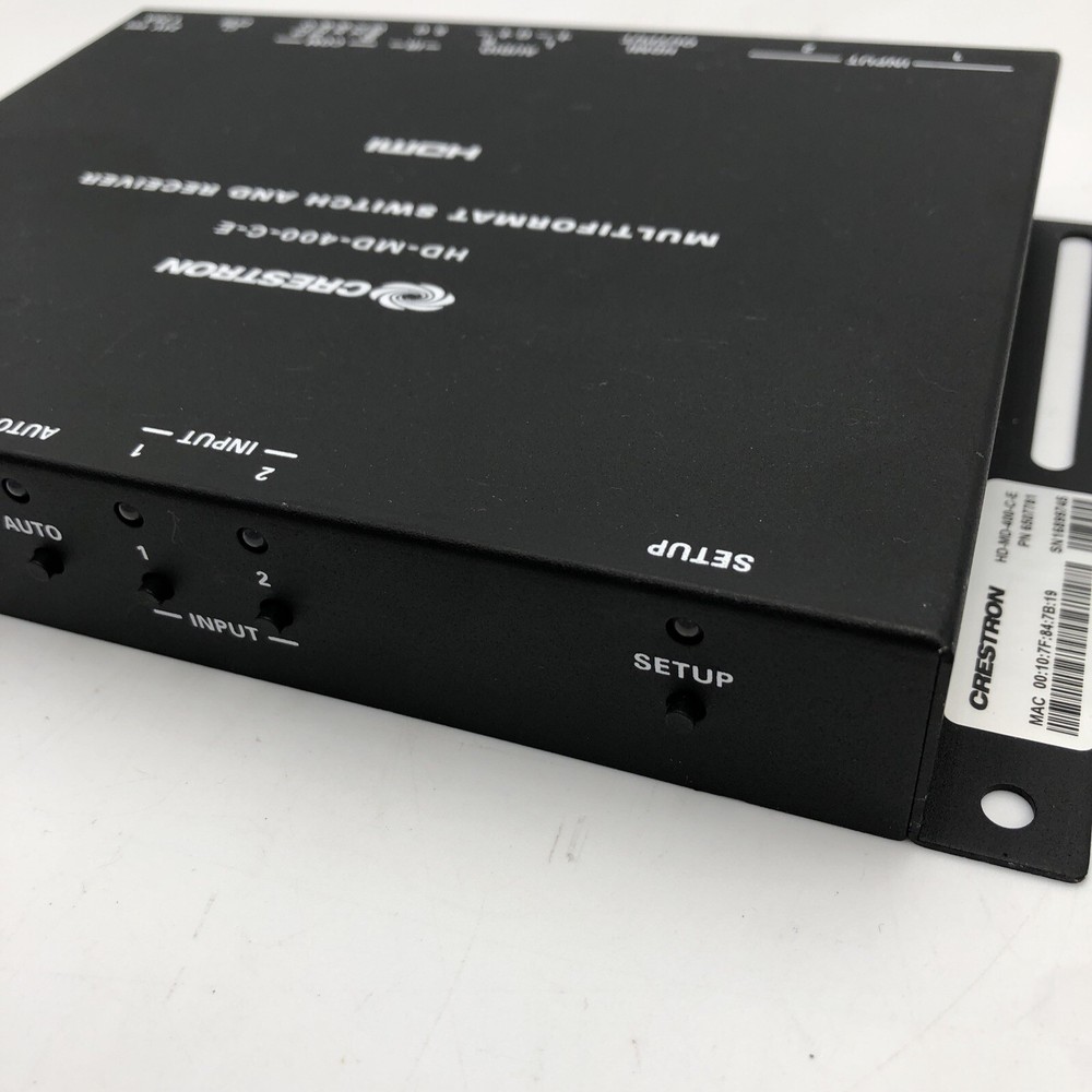 Crestron HD-MD-400-C-E Multiformat Switch And Receiver READ A