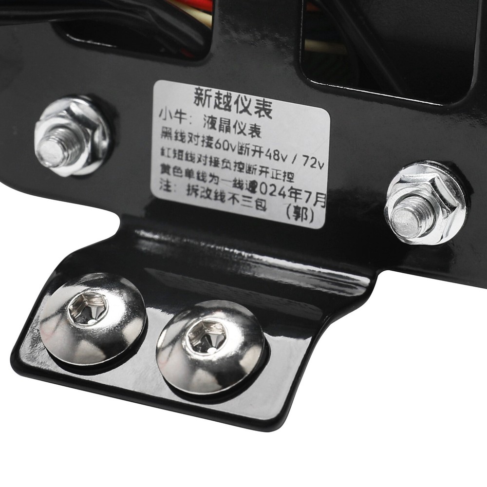 48V 72V Phase Sensor Speedometer LCD Display Panel Power Indicator EBike Scooter