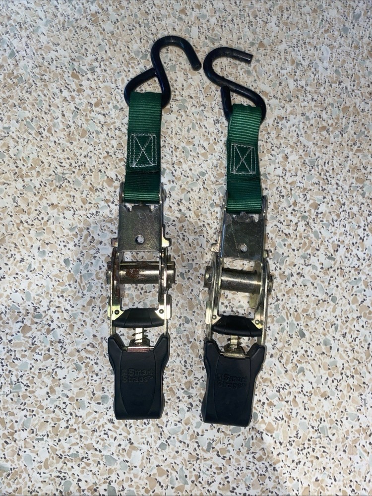 2 Smart Straps Ratchet Straps