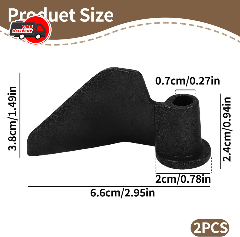 2-Pack CBK-110KP Bread Maker Kneading Paddle for Cuisinart Bread Maker Machine,