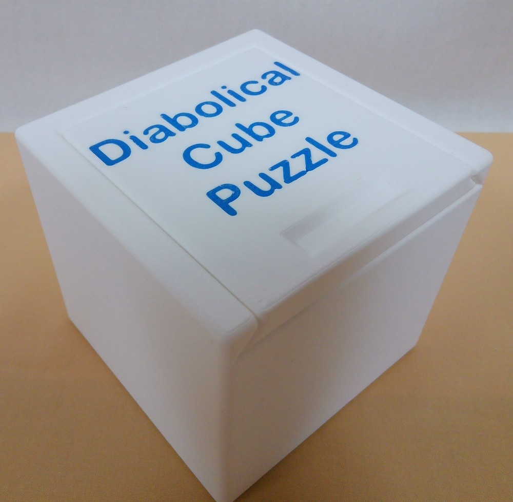 3-D Printed Diabolical Cube Puzzle