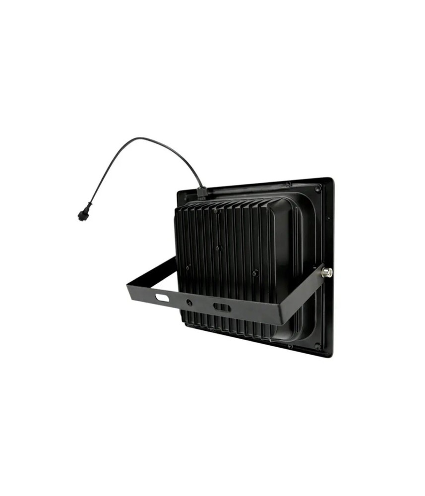 800W LED Compact Outdoor Headlight with Solar Panel and Remote Control