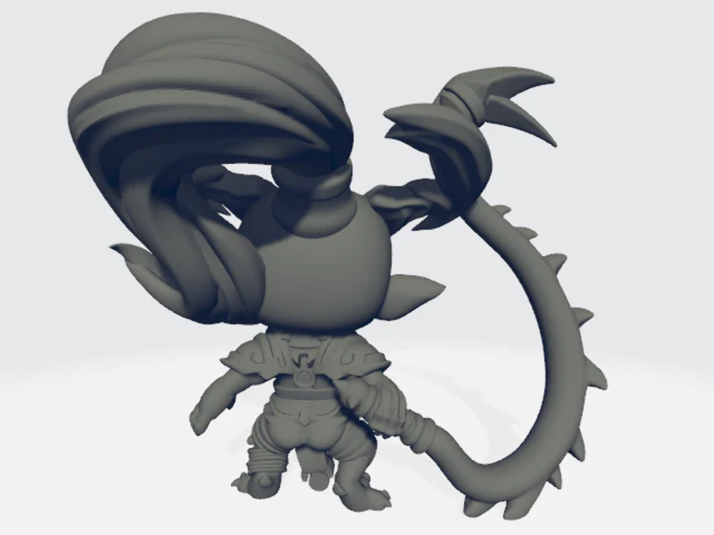 Grimdark Cuteness - Claw Chick #3