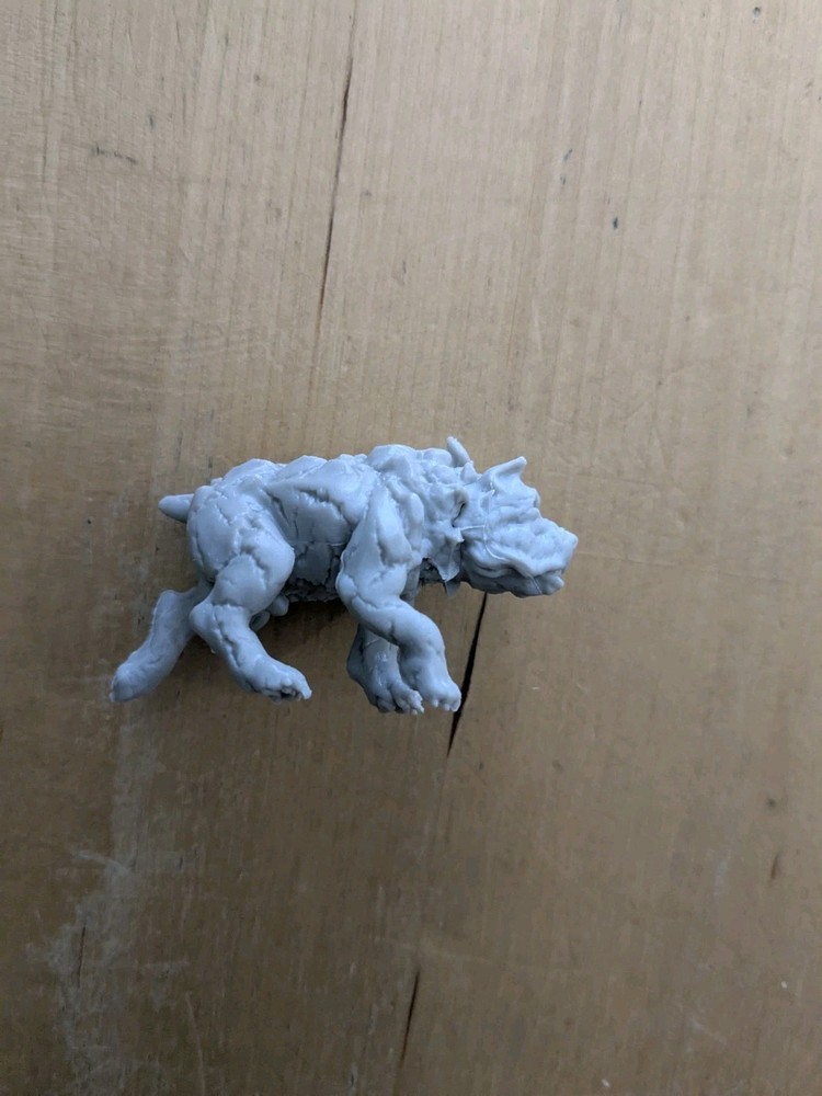 Reaper Bones Stone Hell Hound 3