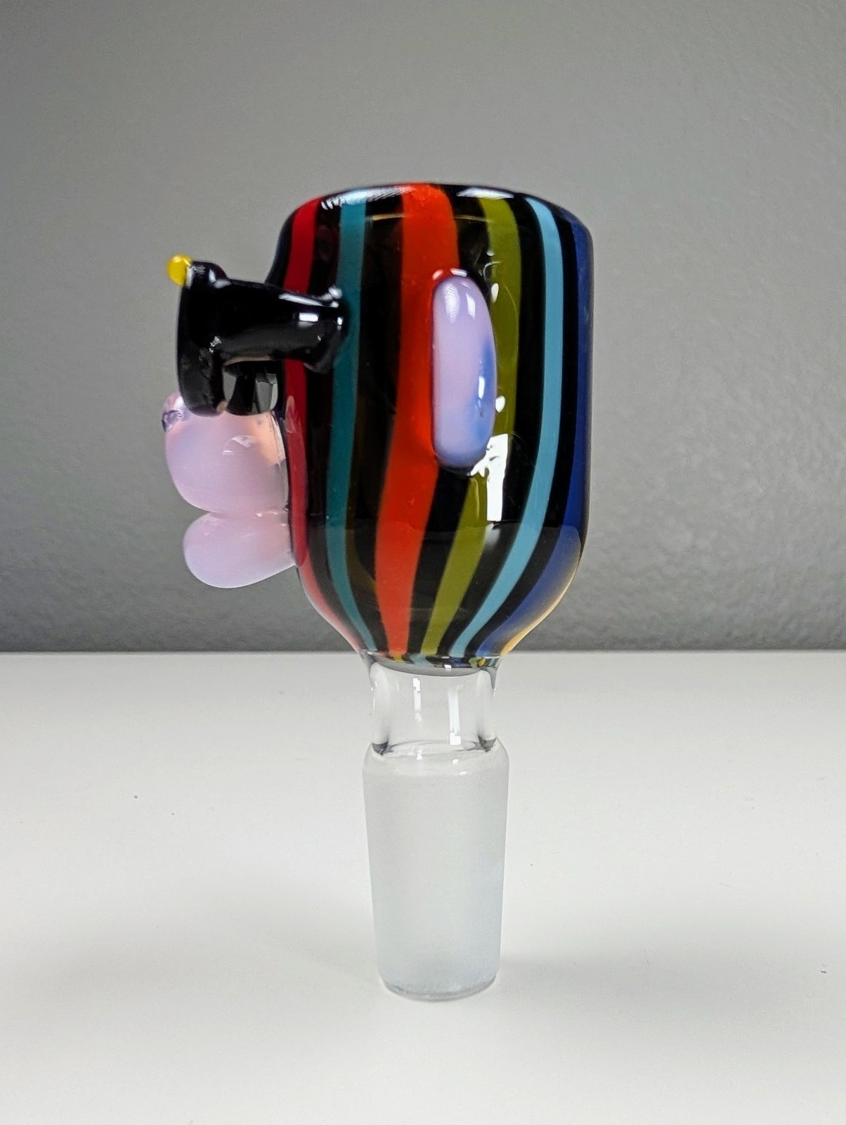 14mm Funky Monkey Glass Premium Quality Bowl Funnel Slide For Bong Hookah Pipe A