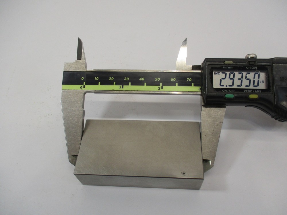 (2) Toolmaker Made PARALLELS Same Height 1-1/2" & Width 3/4" Different Length EC