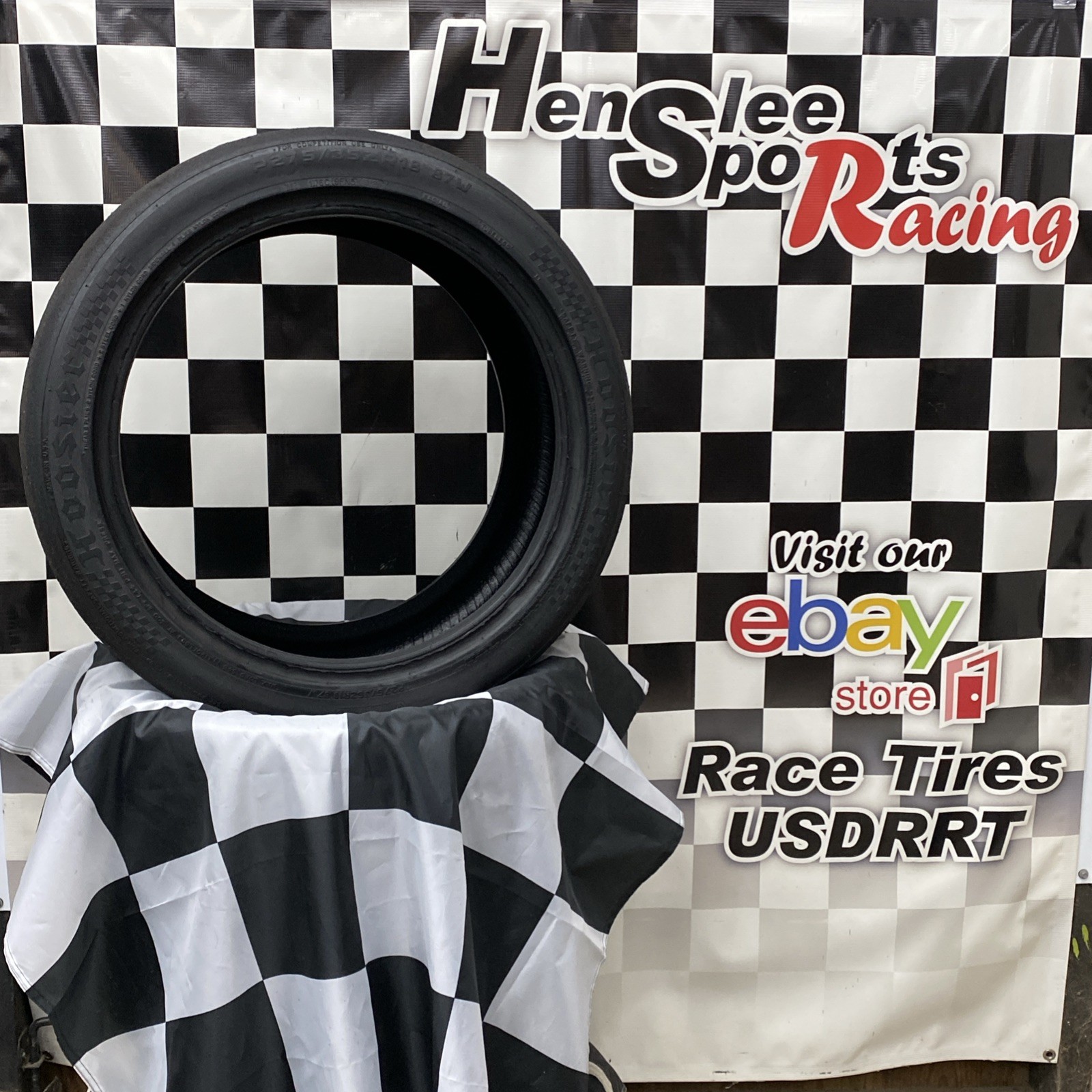 341-1 USDRRT HOOSIER DOT Road Race / Auto-X Tire 275/35 ZR18 A7