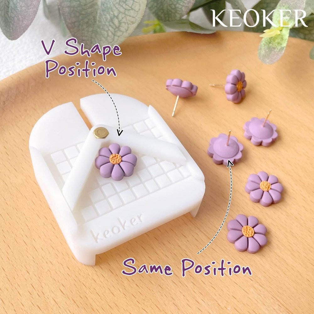 Stud Post Embedding Tool Polymer Clay Earring Tools Jewelry Embedder