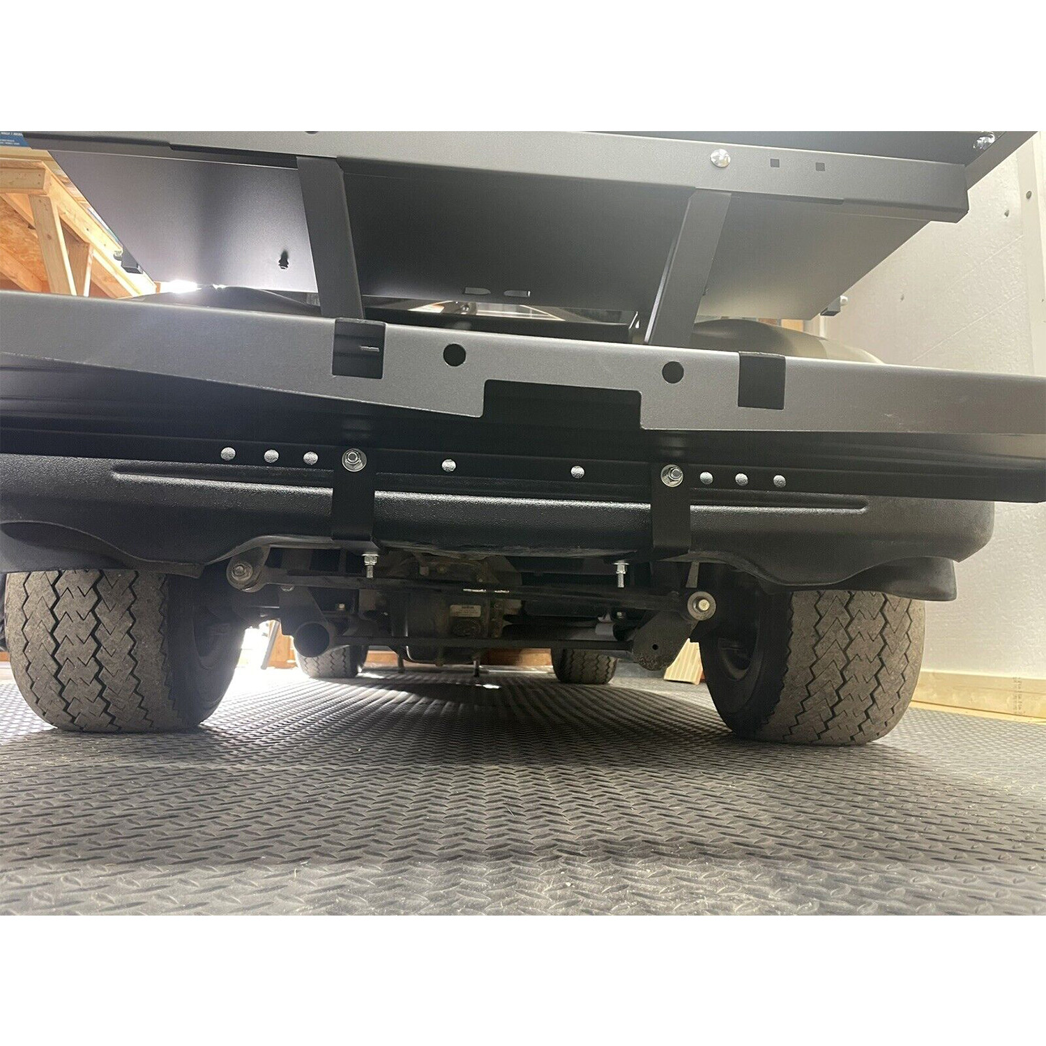 For 07-16 Yamaha Drive G29 Golf Cart Flip Folding Rear Back Seat Kit