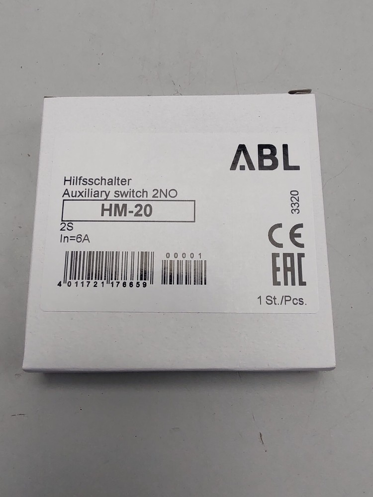 10 x ABL HM-20 auxiliary switch auxiliary switch 2NO