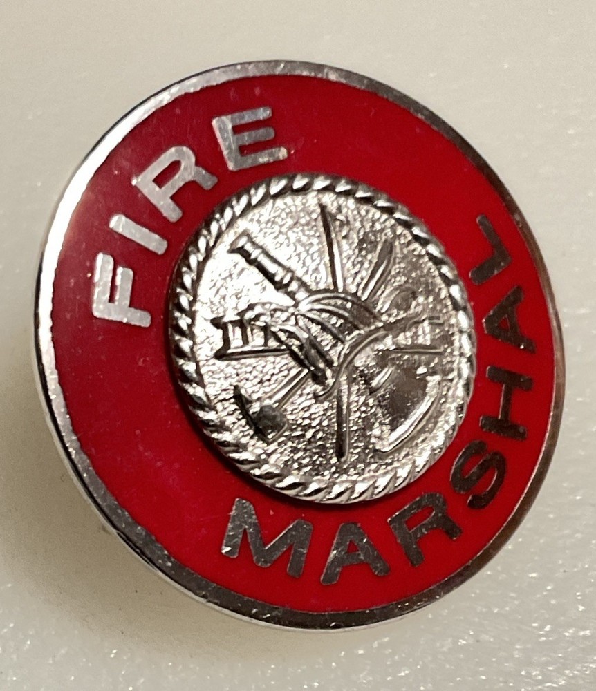 Fire Marshal Insignia Pin DA1
