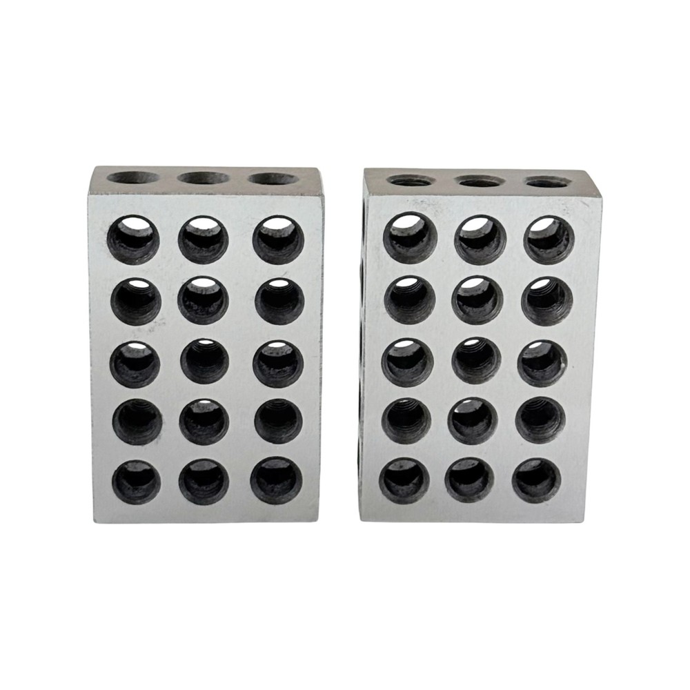 Precision Matched Pair Hardened Steel Setup Blocks25X50X75MM  Parallel Blocks