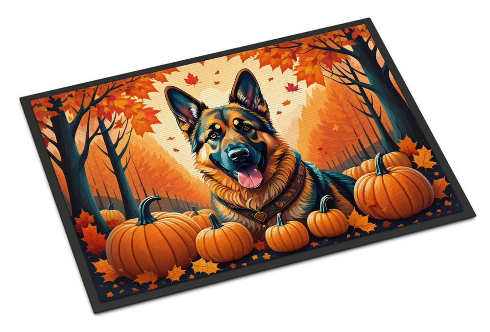 German Shepherd Fall Doormat