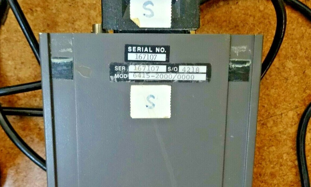 Cohu 6415 Camera Controller With Camera