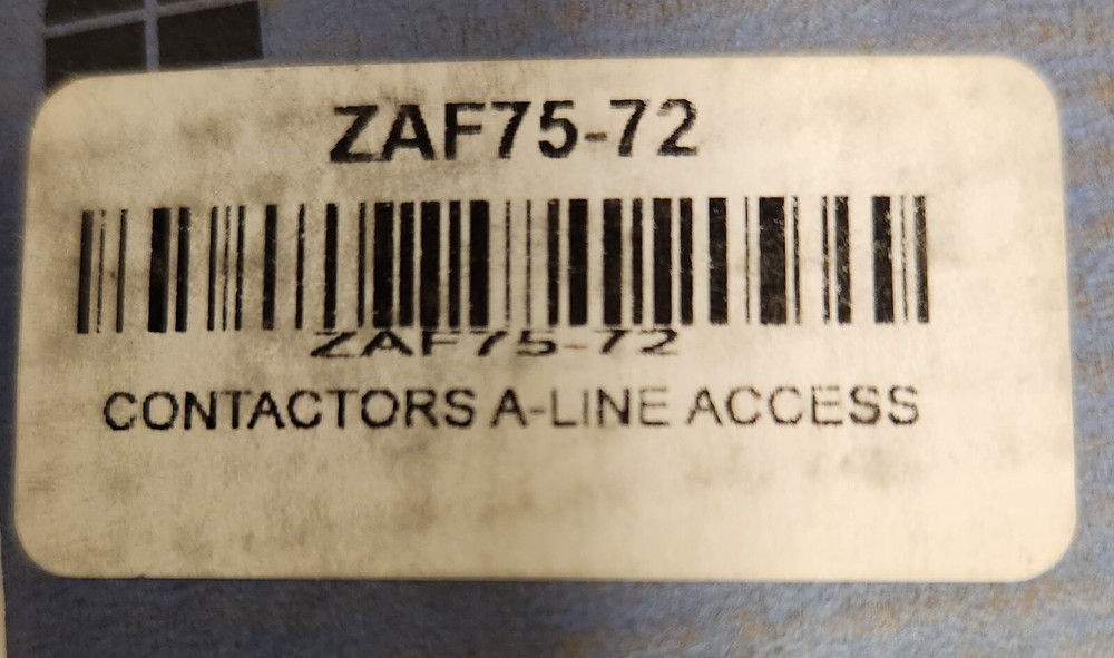 ABB ZAF75-72 Coil 20-60VDC