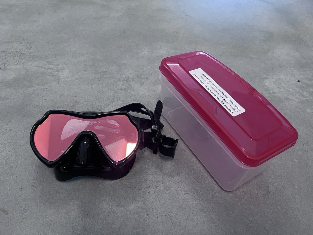 scuba diving equipment set