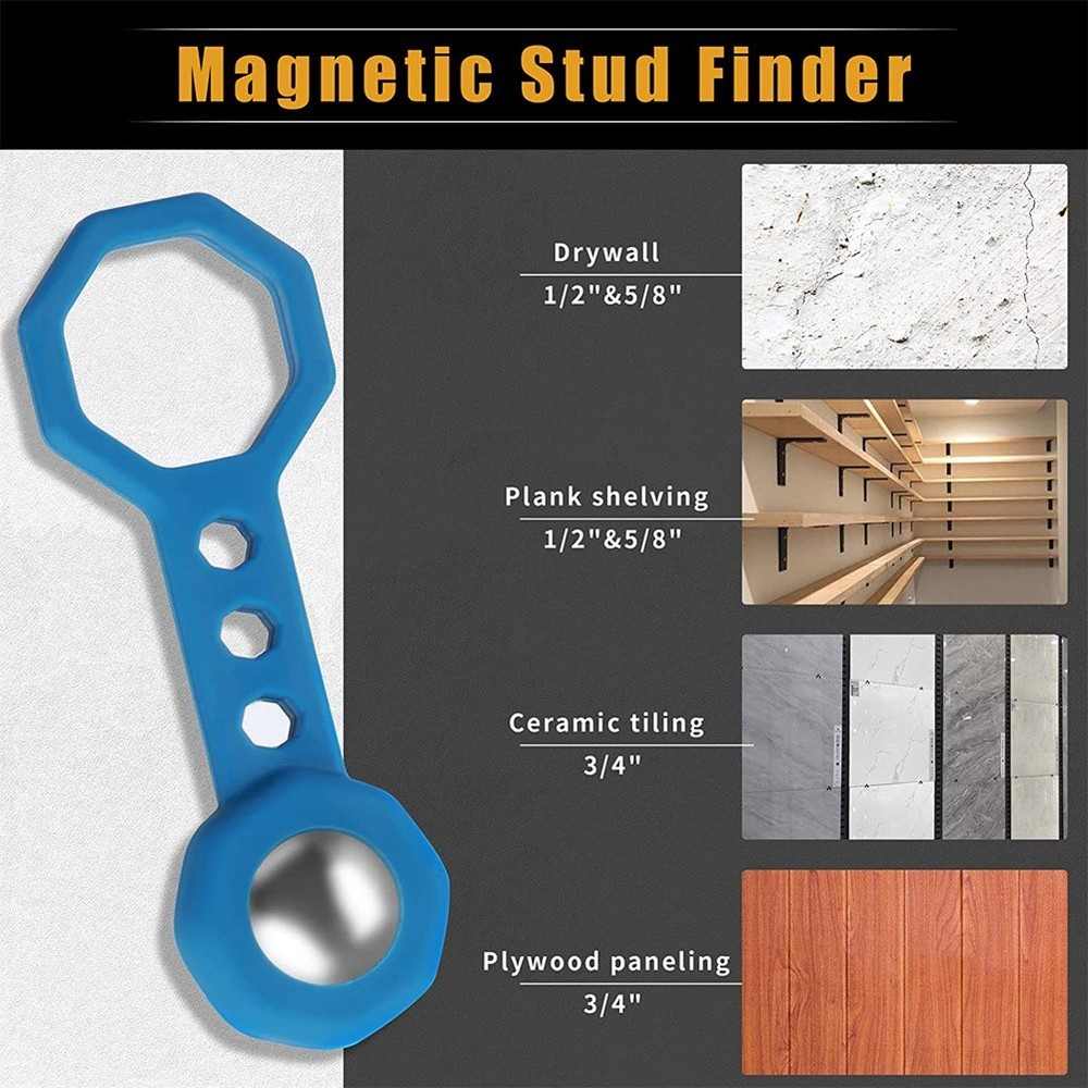 Stud Wall Scanner,27 Pounds Pull Magnetic , Wall Stud8331