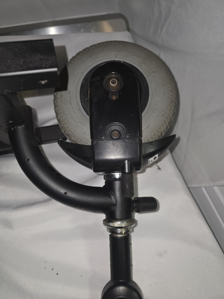 Pride Sonic Mobility Scooter Main Assembly Sub Frame W/ FRONT FORK And Wheel