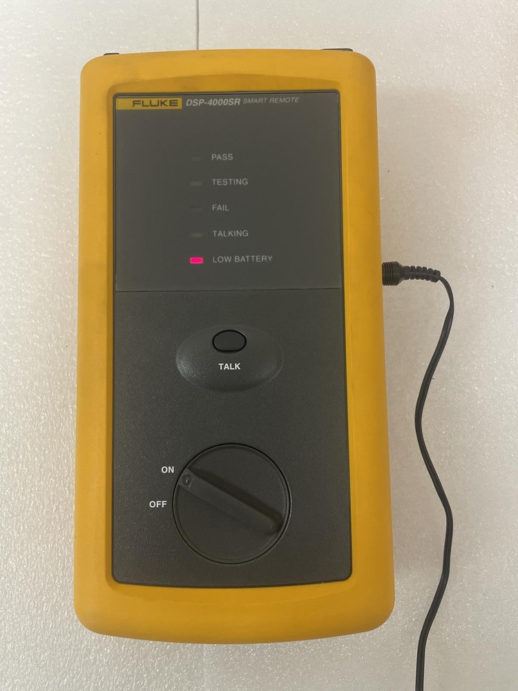 FLUKE NETWORKS DSP-4000 SMART REMOTE AND CABLE ANALYZER