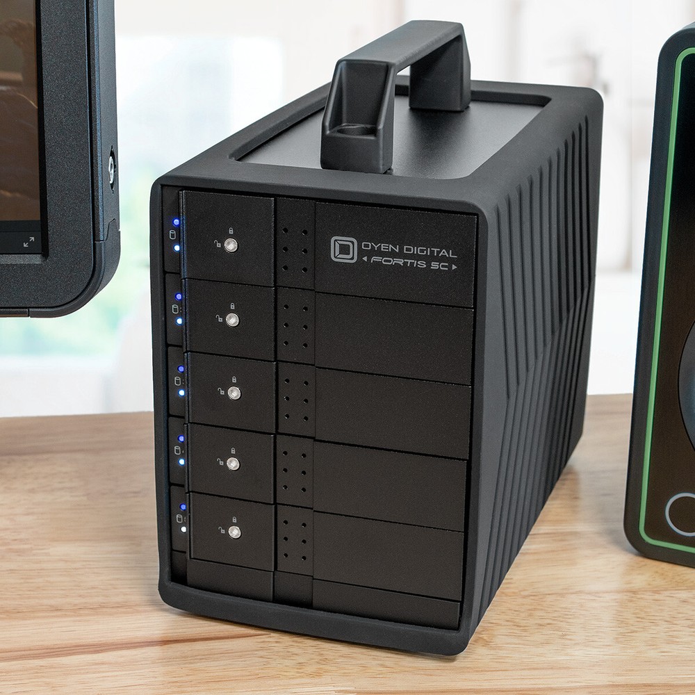 100TB Fortis 5C 5-Bay USB-C External Drive Array