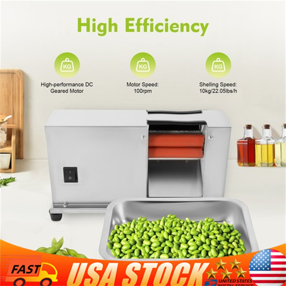 Semi-automatic Beans Sheller Shelling Machine Pea Peeling Machine 110V 220V