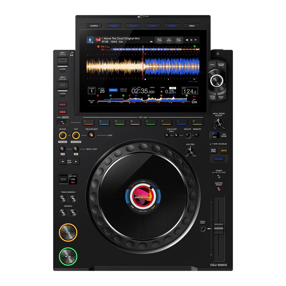 AlphaTheta CDJ-3000X High-Resolution Professional DJ Player