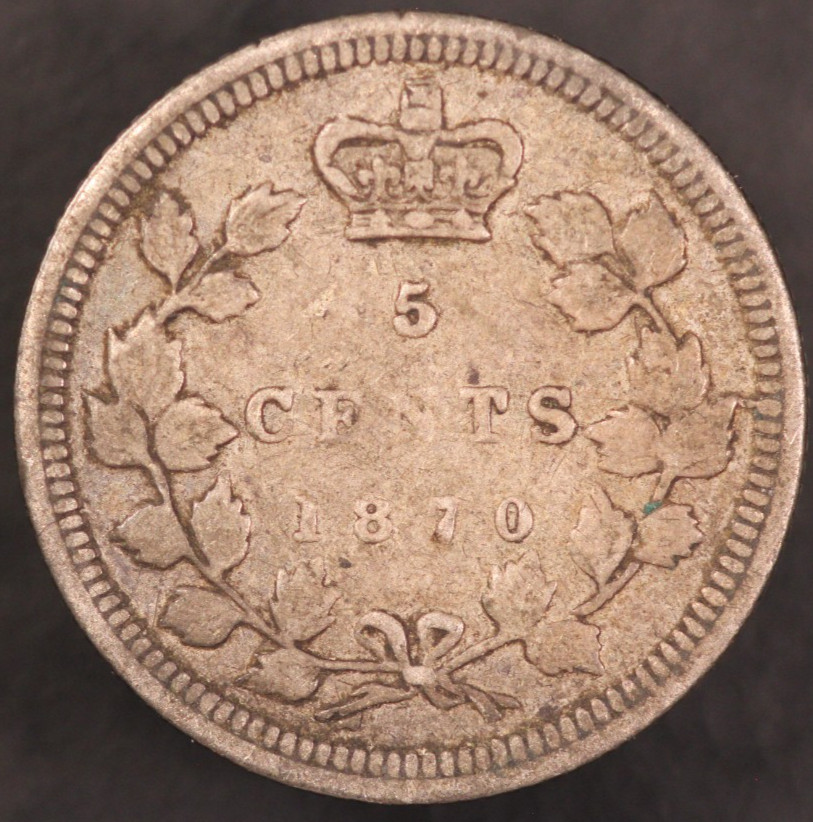 1870 5 Cent Canada - CC-156