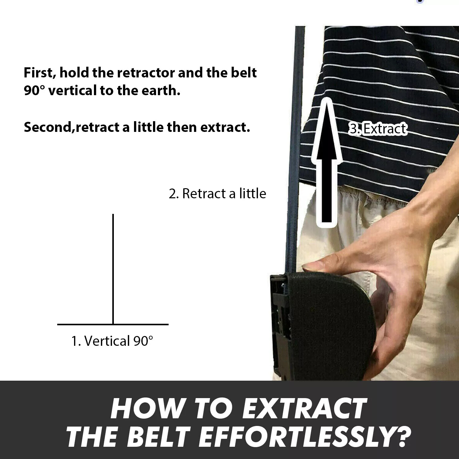 2 Retractable 3 Point Safety Seat Belt Straps Car Vehicle Adjustable Belt Kit