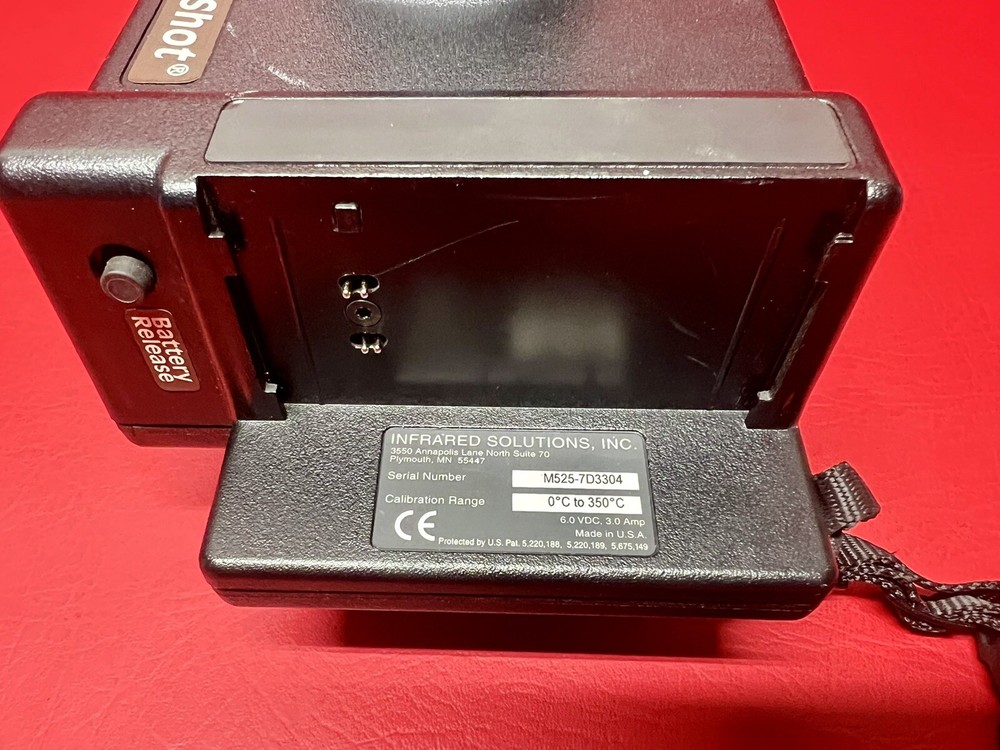 INFRARED SOLUTIONS MODEL 525 IR SNAPSHOT INFRARED CAMERA *READ*