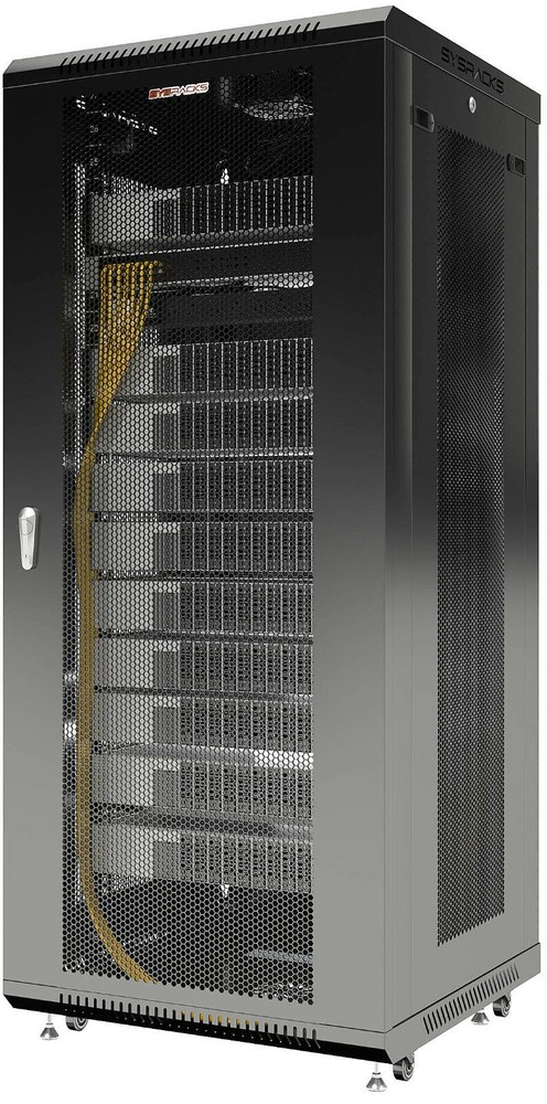 Server Rack 27U Wall Mount Cabinet Locking Networking Data Enclosure VENTED Door