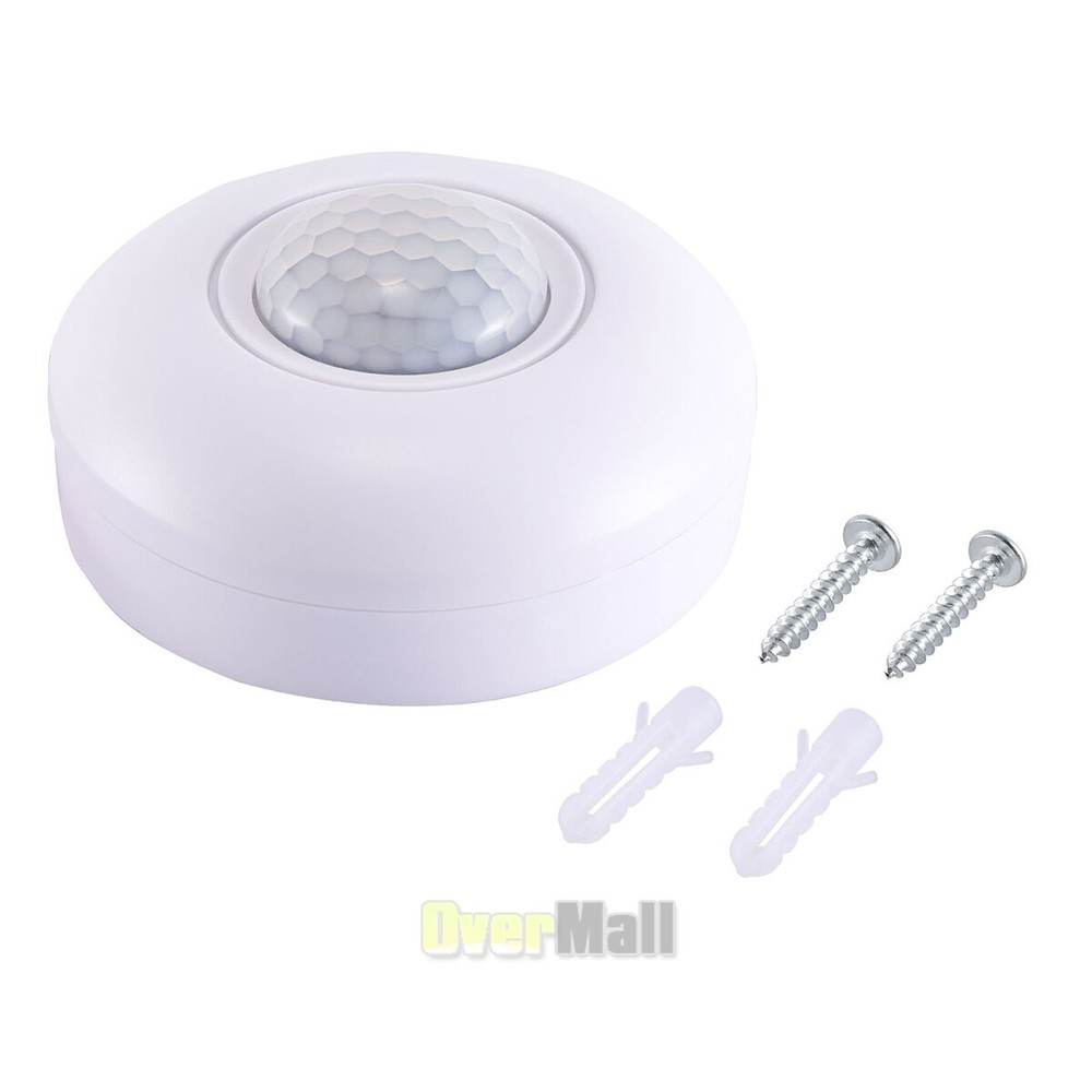 High Sensitivity Ceiling Mount Mini Sensor Switch For Led Lights TIME/LUX Adjust