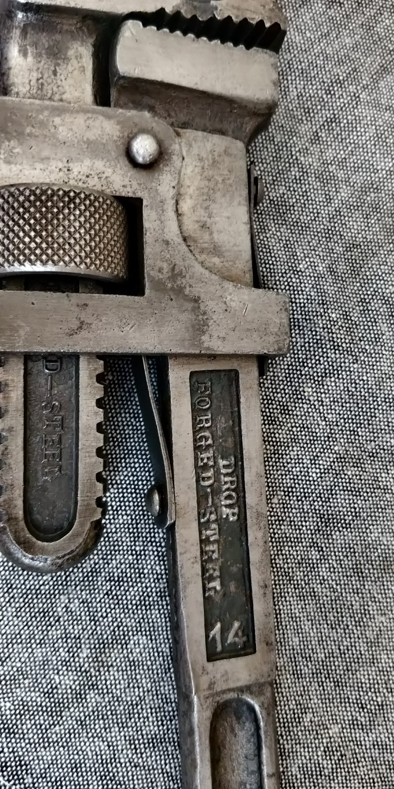 3 vintage German Made Pipe Wrenches