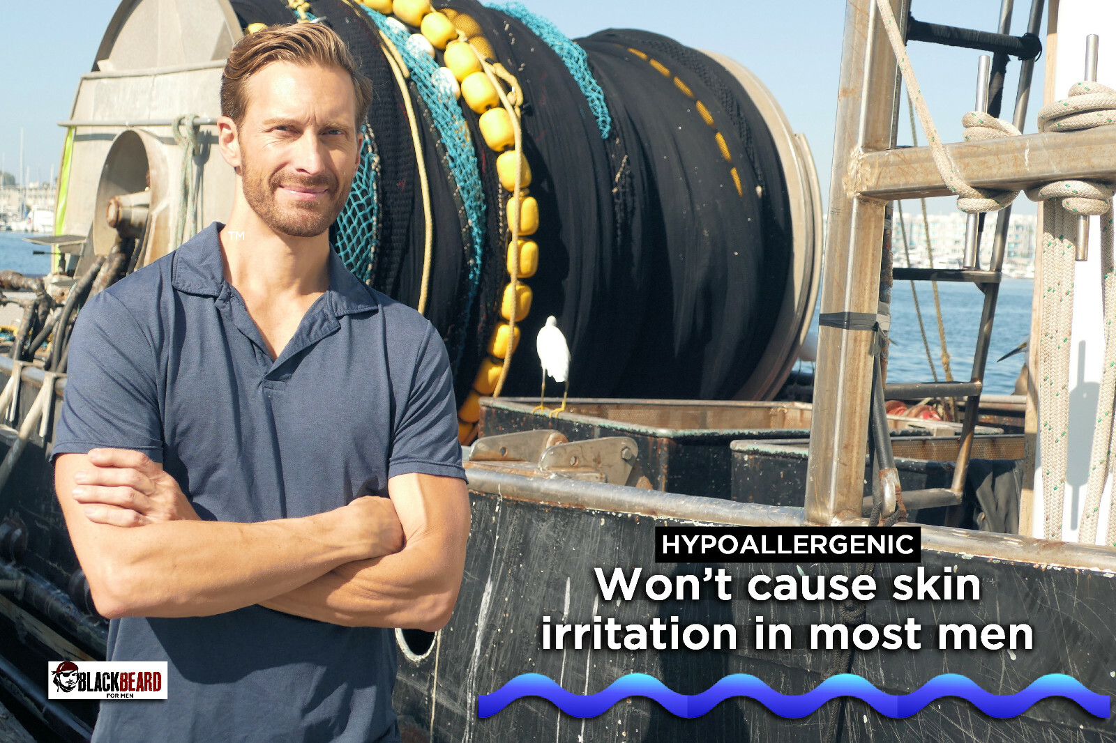 Blackbeard for Men Formula X Instant Brush-On, Hypoallergenic Beard Color, 6-pc