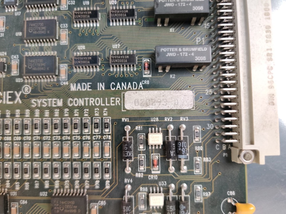 PerkinElmer Sciex Elan DRC Plus System Controller Board 020293 D Working