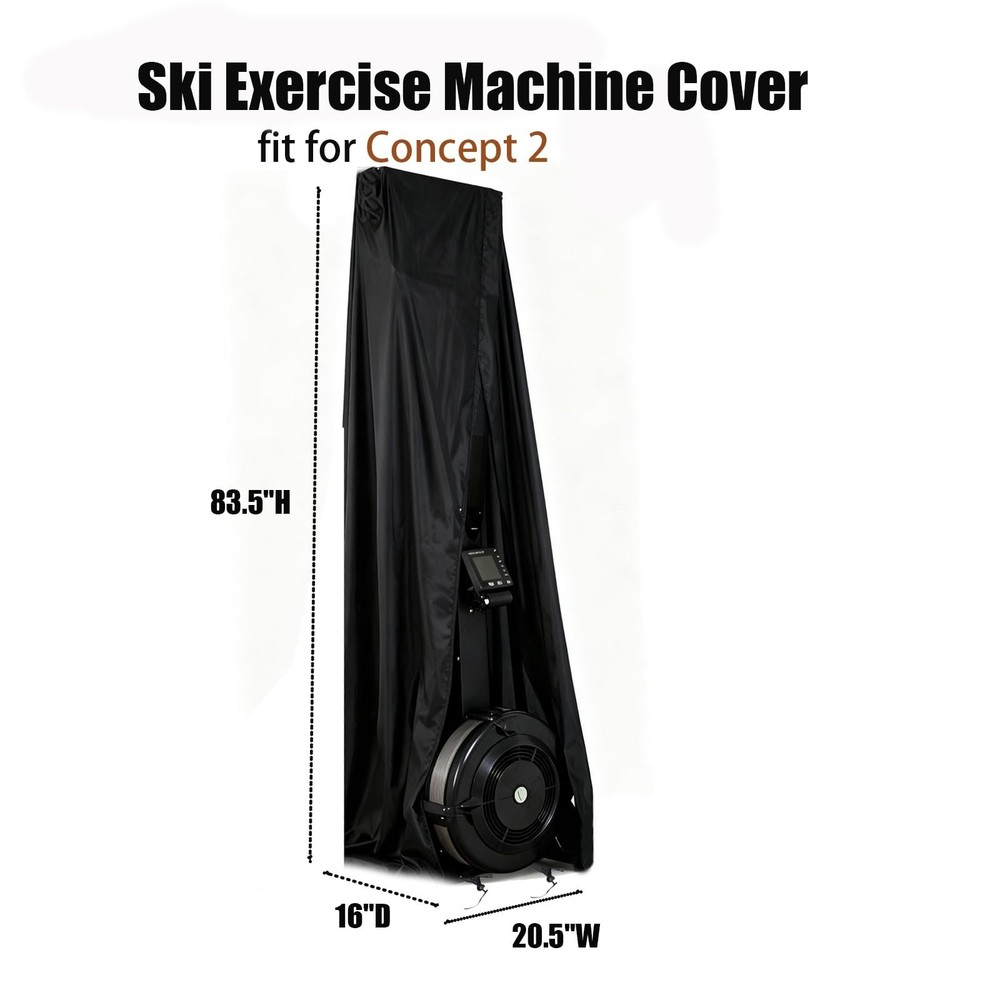 Ski Exercise Machine Cover for Concept2 , Dust-Proof & Waterproof Ski Machine...