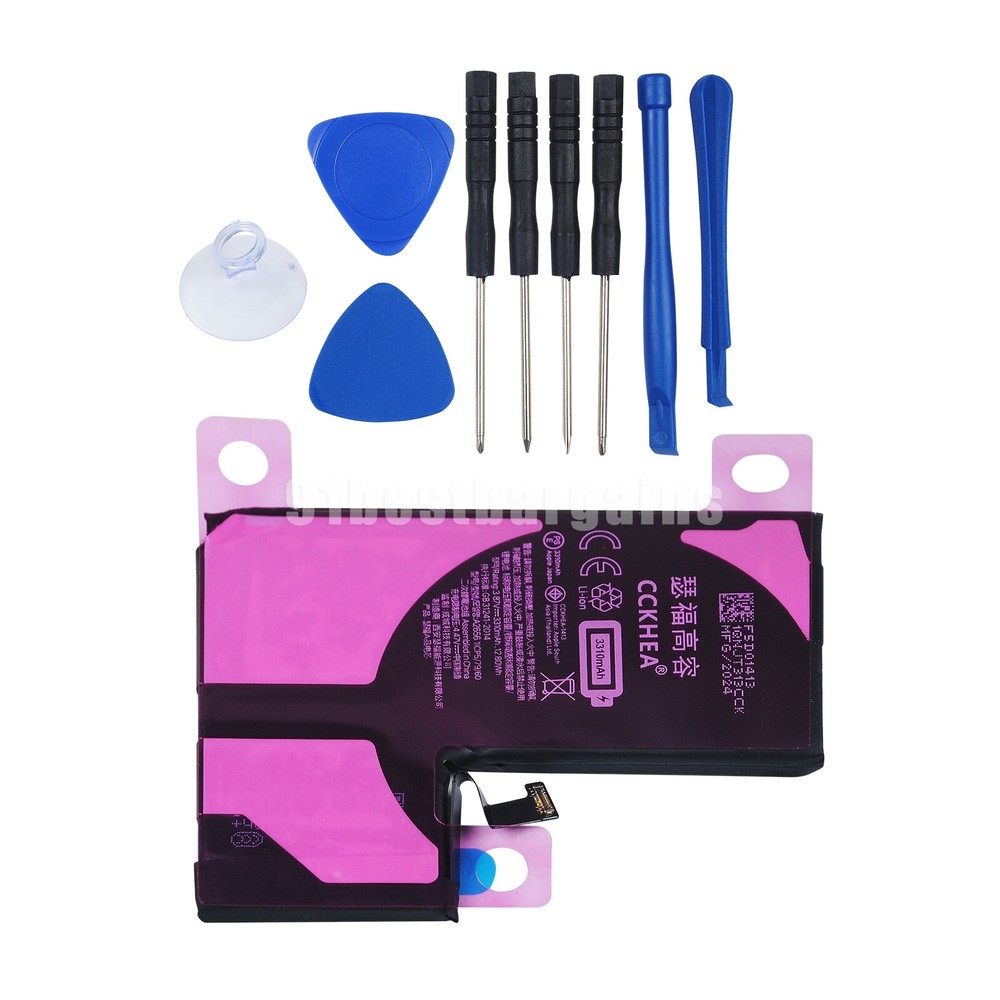 For Apple iPhone 13 Pro Battery Internal Replacement 3310mAh Tool + Adhesive