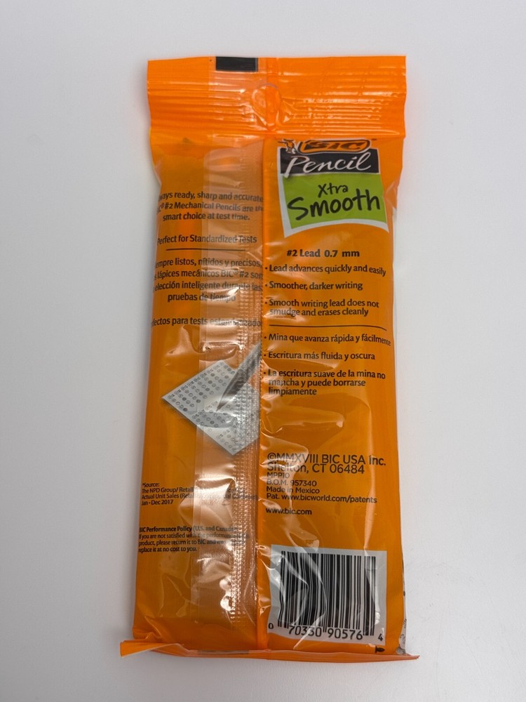Bic Xtra Smooth #2 0.7mm Mechanical Pencils (10 Pack)