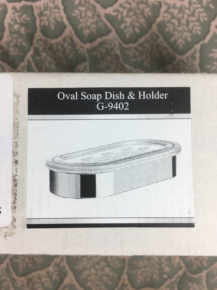 Graff Phase Terra Oval Soap Dish Holder Chrome - G-9402