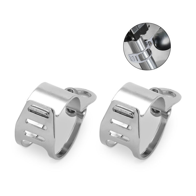 2X Motorcycle 35-50mm Front Fork Mount Clamp Turn Signal Light Bracket Holder