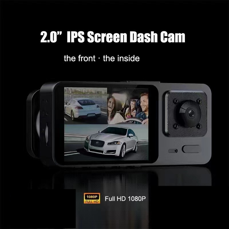 HD Dash Cam Car DVR Front Inside Camera Video Recorder Registrator G-sensor