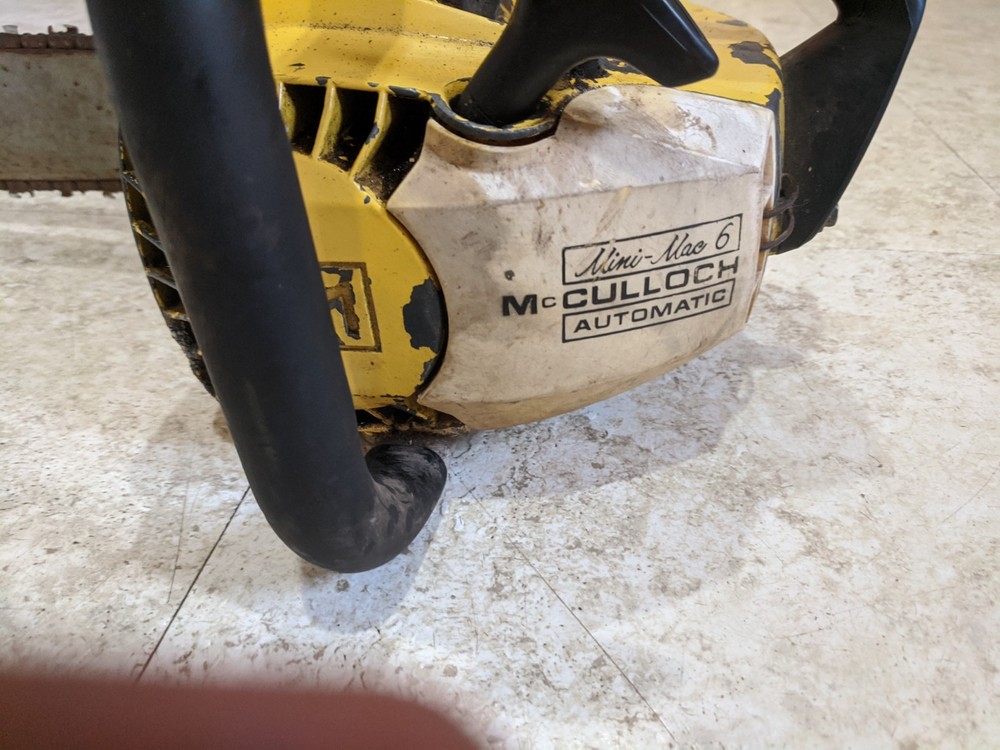 mcculloch mini mac 6 chainsaw