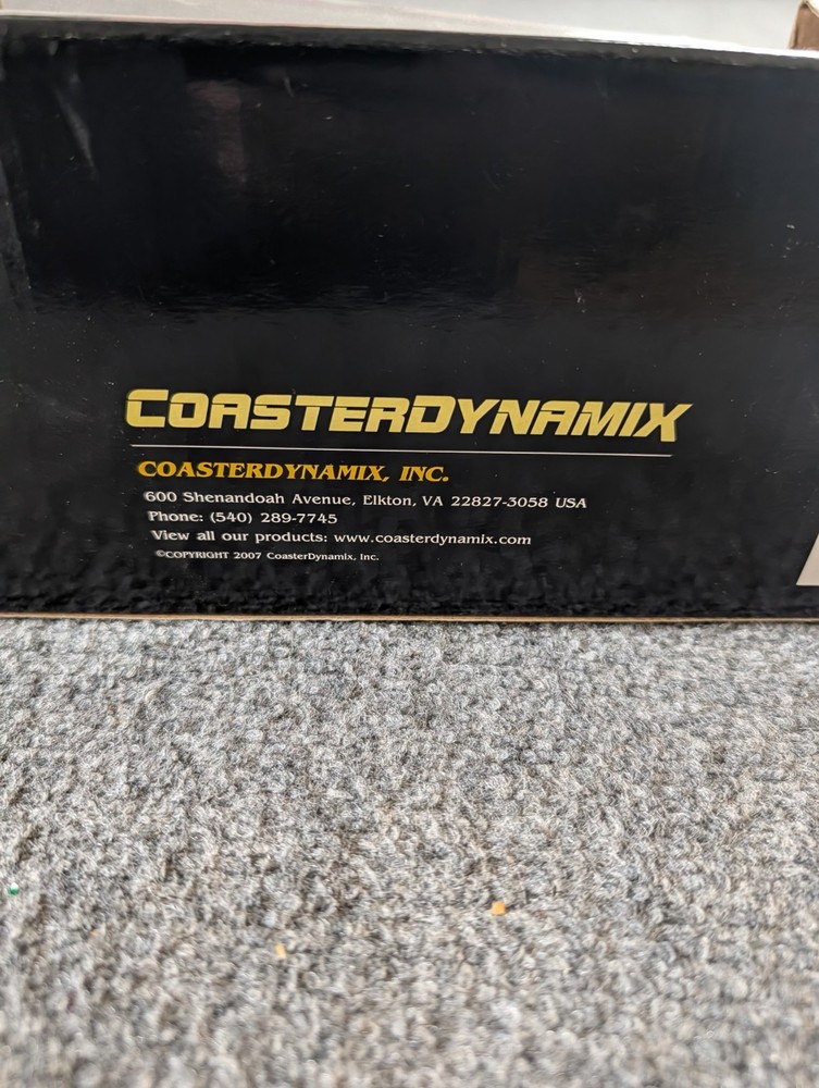 Coasterdynamix Statix Millenium Force model Roller Coaster 1:48 Scale Train