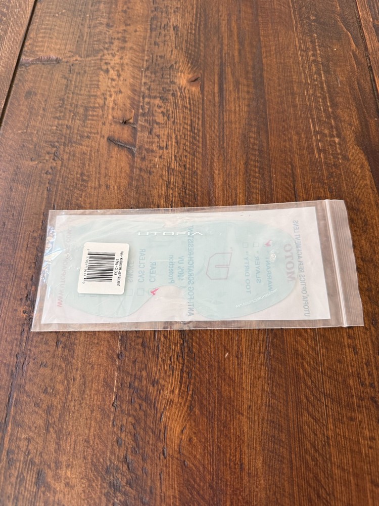 Utopia Optics Warrant Goggle Clear Lens - New